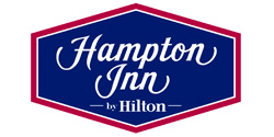 الشعار الخاص بسلسلة فنادق Hampton by Hilton