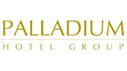 الشعار الخاص بسلسلة فنادق Palladium Hotel Group