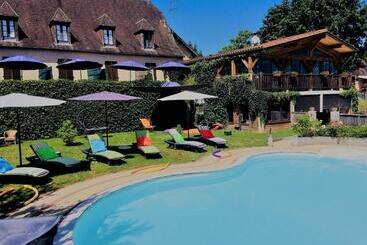 酒店 Hôtel Bien être Aux Cyprès De Marquay