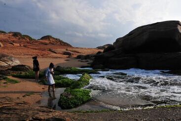 בית מלון כפרי Back Of Beyond Dune Camp Yala