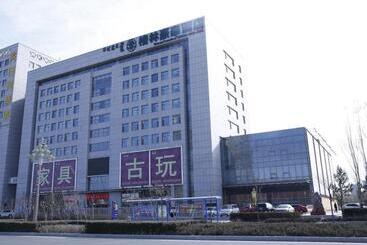 בית מלון כפרי Greentree Inn Ordos Kangbashi District Ulan Mulun Street Branch