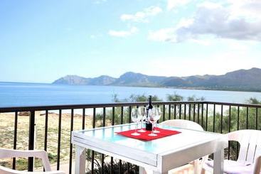 بيت ريفى Mallorca Beach Front Line House 6 Pers