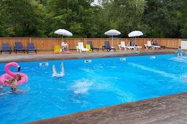 酒店 Camping Le Petit Lion   Tente Safari