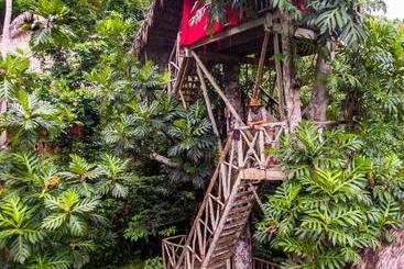 استراحتگاه Dominican Tree House Village