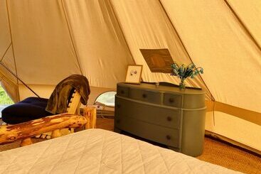 Bluebell Bell Tent  20 Acres Of Natural Beauty