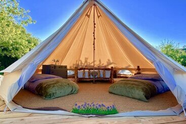 Bluebell Bell Tent  20 Acres Of Natural Beauty