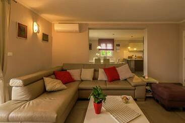 Modern And Luxury House, Situated On A Private Plot With Large Garden And Pool