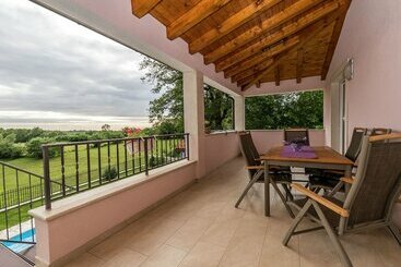 Modern And Luxury House, Situated On A Private Plot With Large Garden And Pool