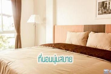 هتل Neo Km10โรงแรมที่พักใกล้สนามบินอู่ตะเภา แสมสาร สัตหีบ บ้านฉาง