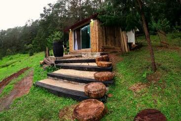 مبيت وإفطار Cabaña Romántica En El Bosque!