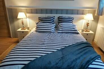 مبيت وإفطار Chambre Studio Les Deux Vagues