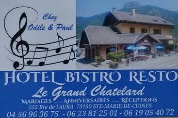 پانسیون Le Grand Chatelard Hôtel Bar Restaurant