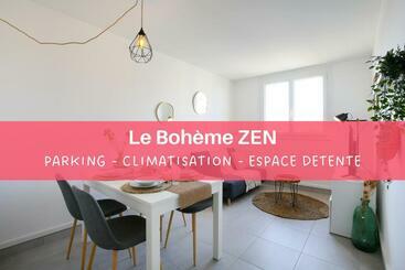 آپارتمان‌های توریست‌ها Expatrenting  Le Bohème Nature  Proche Airbus
