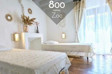 ツーリストアパートメント Le Petit Prateau   à 800m Du Zoo