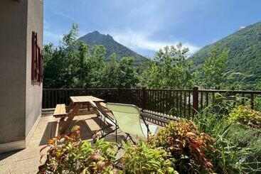 관광객 아파트 Duplex & Terrasse Panoramique. Parking. Piscine été