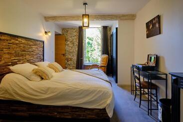 관광객 아파트 Loft Industriel Privé Climatisé Piscine Intérieure Terrasse Spa Et Jardin