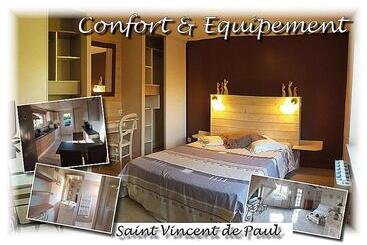 آپارتمان‌های توریست‌ها Dax Location Maison Avec Spa