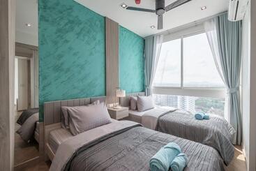 Turist apartmanları 3br Seaview/highfloor/veranda Residence Pattaya