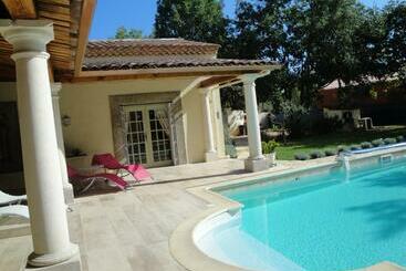 مبيت وإفطار Chambre D Hôte Couguiolet   Avec Piscine
