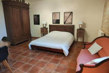 住宿加早餐  Chambre D Hôte La Source Domaine De Fonpeyroune