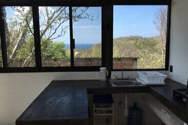 بنسيون Bungalow Doble Con Vista Parcial Al Mar, Cocina Completa