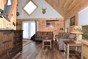 بيت ريفى Back Lake Lodges Moose Tracks Cabin