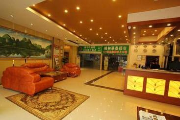 בית מלון כפרי Greentree Inn Guilin Lingui District Jinshan Square Jinshui Road Express