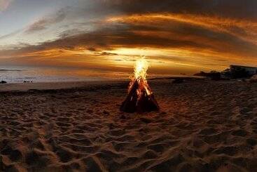 تختخواب و صبحانه Jakes On The Beach