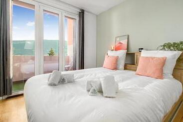 بنسيون Homey Coloc Goodlife   Colocation Moderne   Chambres Privées   Wifi Et Netflix   Au Pied Du Tram Pou