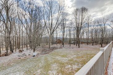 コテージ 2 Mi To Elk Mountain: Poconos Escape On 11 Acres!