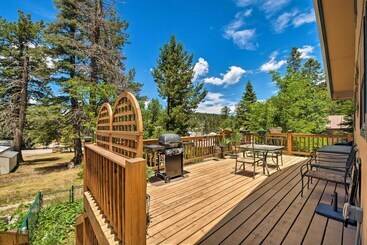 بيت ريفى Cabin W/ Deck 3 Mi To Ski Cloudcroft & Hiking