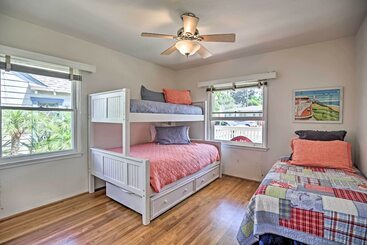 بيت ريفى Oceanside Home W/ Yard   Walk To Beach & Pier