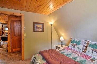 Сельский дом A Frame Cabin W/ Mtn Views: 4 Mi To Cripple Creek!