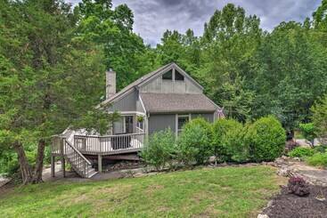 별장 Gated Resort Home: Norris Lake Access, Shared Dock