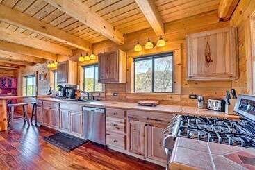 بيت ريفى Pet Friendly Cloudcroft Cabin: Walk To Shop, Food