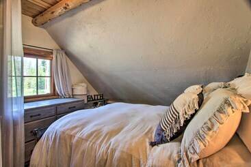 별장 Snow Pine Retreat   Remote Crescent Log Cabin!