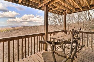 بيت ريفى Beech Mountain Cabin W/ Million Dollar Views!
