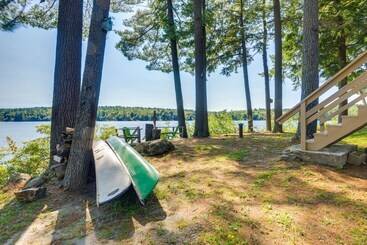 بيت ريفى Lakefront Cabin W/ Panoramic Water View & Access