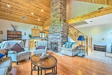 Сельский дом Log Cabin In Payson W/ Deck, Mtn & Creek Views