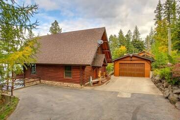 קוטג'' Rustic Gotham Bay Cabin On Lake Coeur D Alene