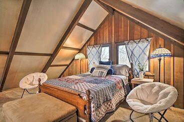 קוטג'' Douglas Lake Cabin W/ Mountain View Deck & Grill