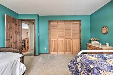 بيت ريفى Primitive Goshen Pine Lodge With Fireplace!