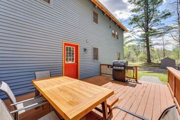 별장 Athol Cabin W/ Deck & Fire Pit, 10 Mi To Lake
