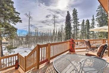 קוטג'' 22str 00047 Fairplay Cabin W/ Deck On 3 Acres!