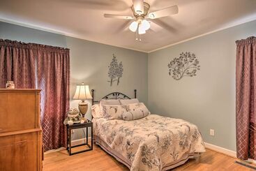 بيت ريفى Quiet Lakefront Retreat W/ Boat Ramp & 2 Docks