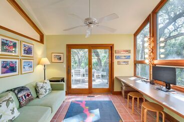 بيت ريفى Spacious Kiawah Island Home W/ Deck, Walk To Beach