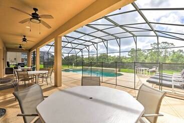 کلبه Spacious Kissimmee Family Home W/ Game Room & Pool