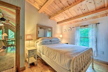 بيت ريفى Cozy Mount Snow Chalet W/ Game Room & Hot Tub
