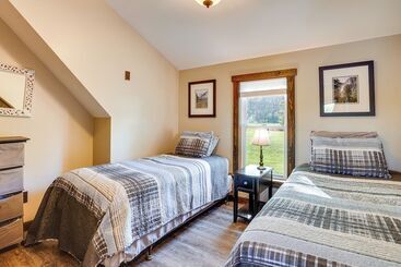 コテージ Family Lake & Ski House W/ Paddleboards & Fire Pit