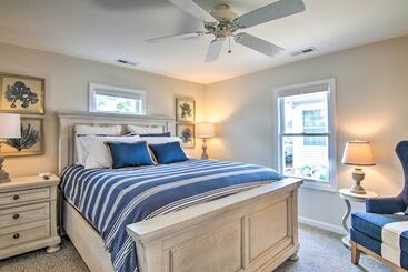 별장 Lovely Fenwick Island Home W/ Fire Pit + Bay Views